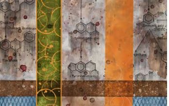 Chemical Still life with Fermentation molecule