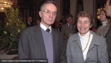 Irene Curie e o marido
