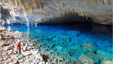 Gruta lago Azul